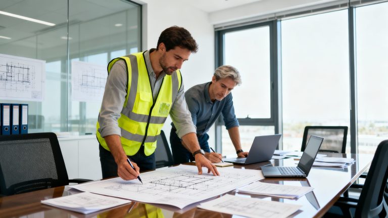 plan de situation industriel élaboré par un bureau d’études techniques